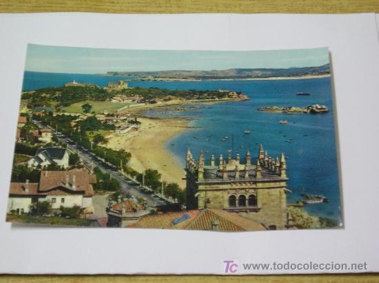 Postais: **PRECIOSA POSTAL,--SANTANDER--(PENINSULA DE LA MAGDALENA)**