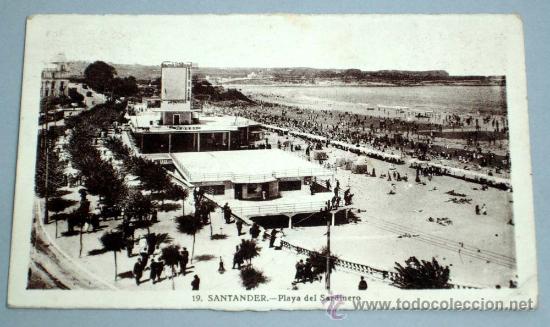 Postales: Postal Santander Playa del Sardinero - Foto 1