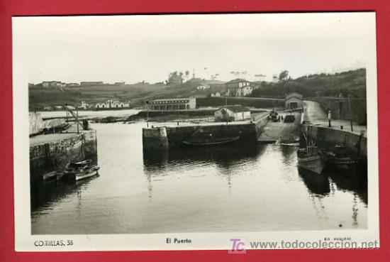 Postales: COMILLAS, SANTANDER, EL PUERTO,    P37332 - Foto 1