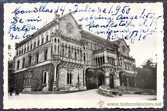 Postkarten: TARJETA POSTAL DE COMILLAS PALACIO EXCMO. SR. MARQUES DE COMILLAS CANTABRIA
