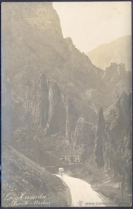 Postkarten: FOTO REAL TIPO TARJETA POSTAL DE LA HERMIDA PUENTE CANTABRIA