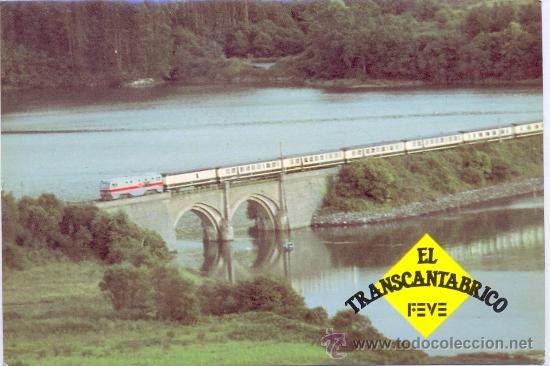 Postkarten: TARJETA POSTAL EL TRANSCANTABRICO TREN CANTABRIA