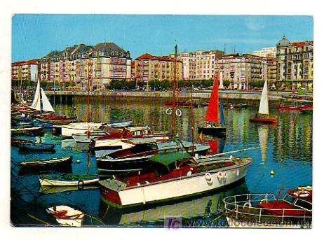 Postales: SANTANDER. BALANDROS EN PUERTOCHICO. - Foto 1