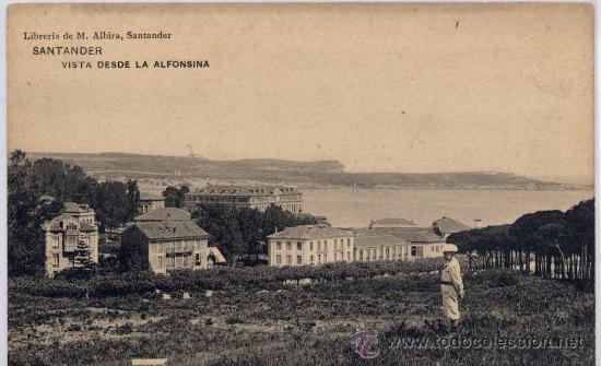 Postales: SANTANDER.-VISTA DESDE LA ALFONSINA - Foto 1