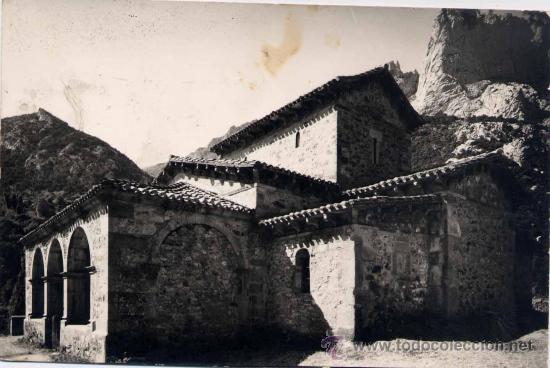 Postkarten: LEBE&Ntilde;A(CANTABRIA).- IGLESIA DE SANTA MAR&Iacute;A , VISIGODO LATINO BIZANTINO