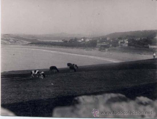 Postkarten: SUANCES.-1944. FOTOGRAF&Iacute;A REPRODUCIDA SOBRE PAPEL DE TARJETA POSTAL MEDIDAS 9 X 7 CMS