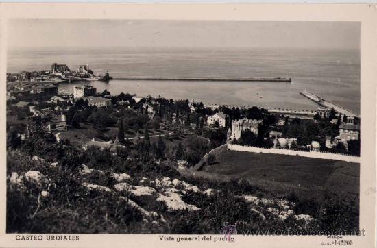 Postkarten: CASTRO URDIALES(CANTABRIA).-VISTA GENERAL DEL PUERTO