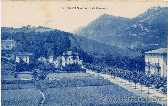 Postkarten: LIMPIAS(CANTABRIA).-BARRIO DE CASARES