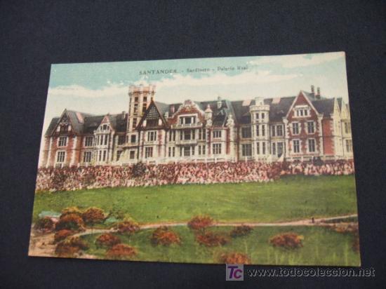 Postales: PALACIO REAL  - SARDINERO - SANTANDER - - Foto 1