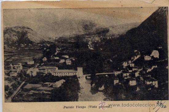 Postcards: PUENTE VIESGO (CANTABRIA).- VISTA GENERAL