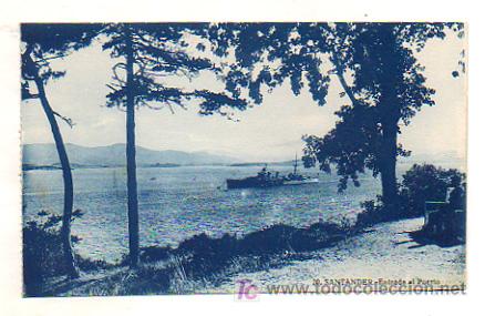 Postales: SANTANDER. ENTRADA AL PUERTO. - Foto 1