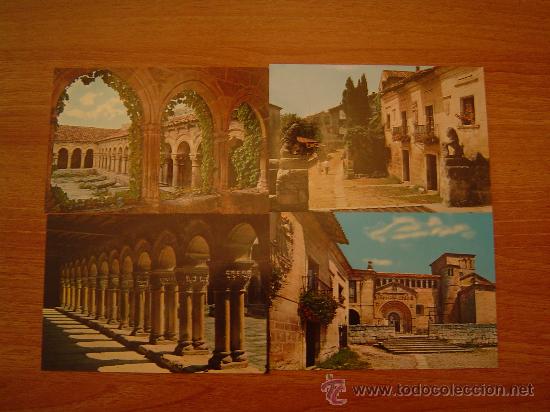 Postales: 4 POSTALES SANTILLANA DEL MAR - Foto 1