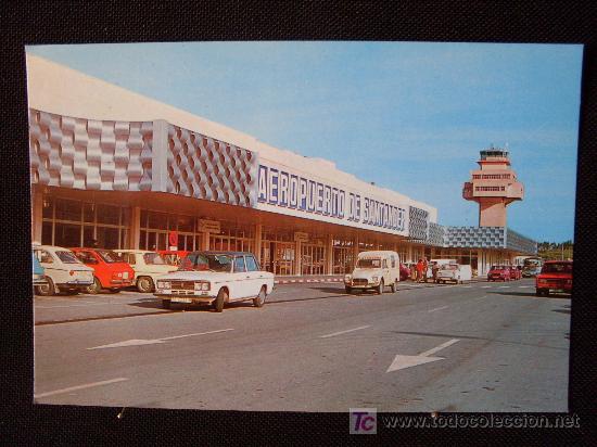 Postcards: postal de santader aeropuerto a&ntilde;os 70