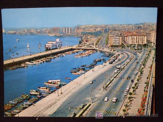 Postcards: postal de santader puerto chico  a&ntilde;os 69 con seat 600