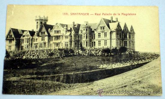 Postales: Postal Santander Real Palacio Magdalena - Foto 1