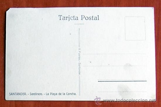 Postales: Santander - Sardinero - La Playa de La Concha - Foto 2