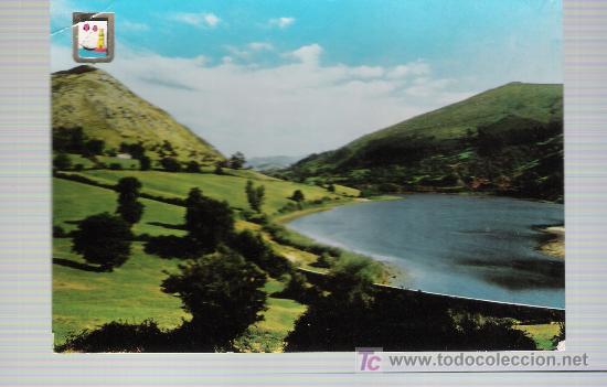 Postales: Santander.- Pantano de Heros. - Foto 1