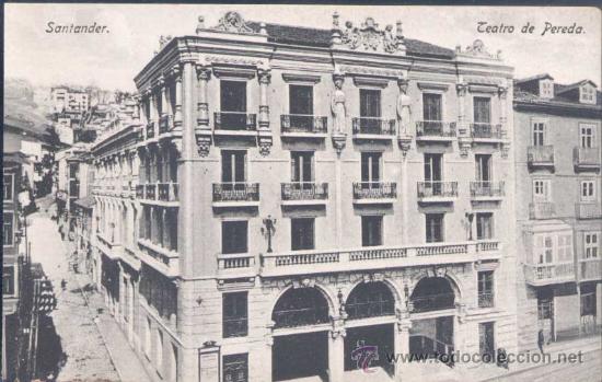 Postales: SANTANDER.- TEATRO DE PEREDA - Foto 1