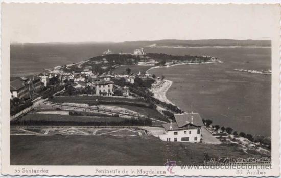Postales: SANTANDER.- PEN&Iacute;NSULA DE LA MAGDALENA - Foto 1
