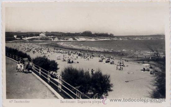 Cartes Postales: SANTANDER.- SARDINERO.-SEGUNDA PLAYA