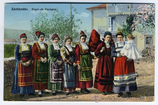 Postales: SANTANDER (Grupo de Pasiegas) - Foto 1