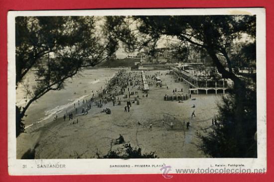 Postales: santander, sardinero, primera playa,      P43017 - Foto 1