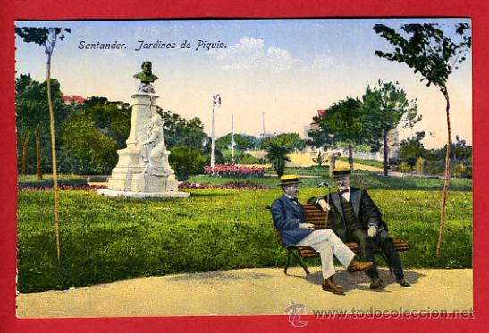 Postales: santander, jardines de piquio,      P43024 - Foto 1