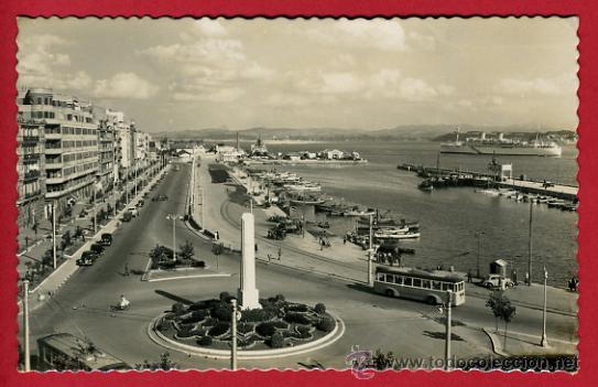 Postales: santander, calle de castelar,      P43047 - Foto 1