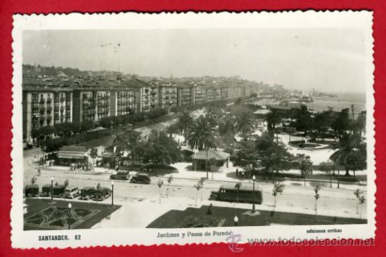Postales: santander, jardines y paseo de pereda,      P43054 - Foto 1
