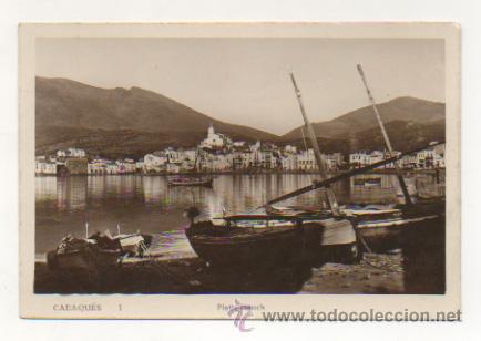 Postales: CADAQU&Eacute;S. PLATJA PIANCH. - Foto 1