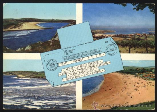 Postales: B-0572- CANTABRIA. SUANCES - Foto 1