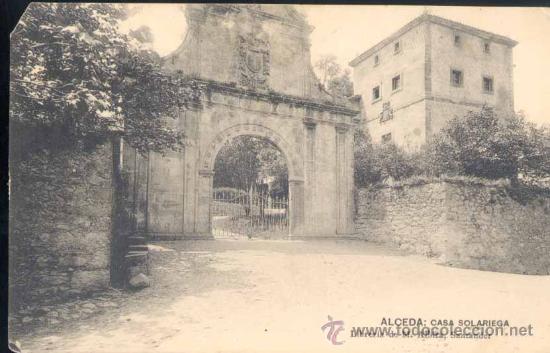 Postales: ALCEDA (CANTABRIA).-CASA SOLARIEGA - Foto 1
