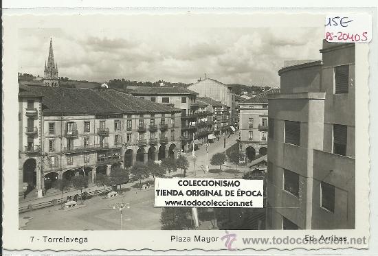 Postkarten: (PS-20405)POSTAL DE TORRELAVEGA-PLAZA MAYOR