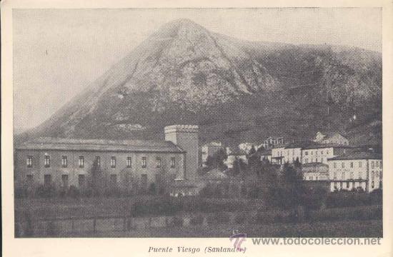 Postales: PUENTE VIESGO (CANTABRIA).- VISTA