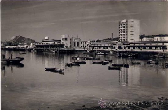 Postkarten: SANTANDER.- PUERTO Y LONJA PESCADORES