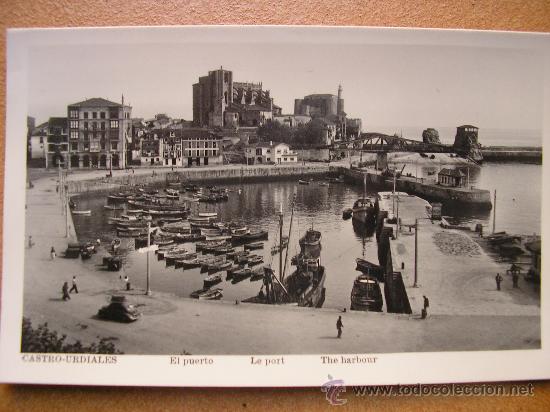 Postales: POSTAL CASTRO URDIALES  EL PUERTO - Foto 1