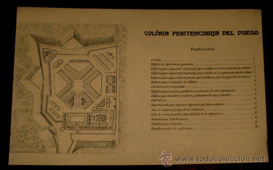 Postales: ANTIGUA POSTAL DE LA COLONIA PENITENCIARIA DEL DUESO - CANTABRIA - ED. HAUSER Y MENET.