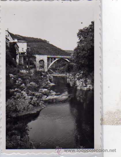 Postales: Cantabria. Puente Viesgo. n&ordm;9. Puente sobre el Pas. Ed Castro. A&ntilde;os 50  Escrita.