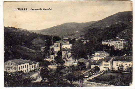 Cartoline: Cantabria. Limpias. Barrio de Rucoba- No figura editor.