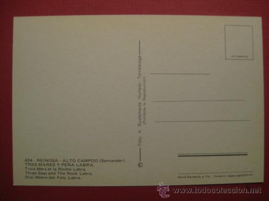 Postales: REINOSA, SANTANDER - REF.: R-8-50 - Foto 2