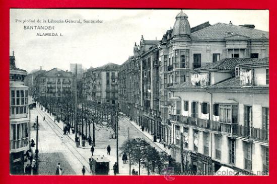 Postales: SANTANDER , ALAMEDA I. ,ORIGINAL , P50376 - Foto 1