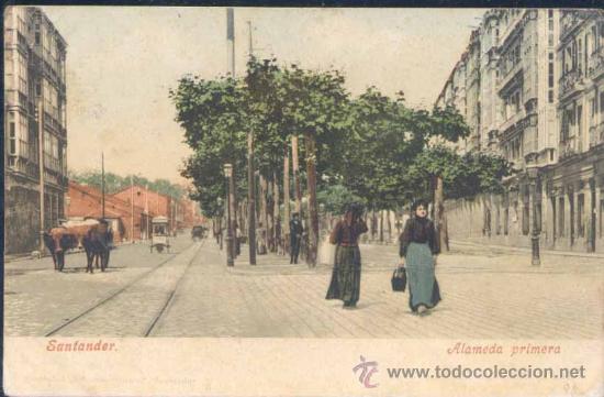 Postales: SANTANDER.- ALAMEDA PRIMERA - Foto 1