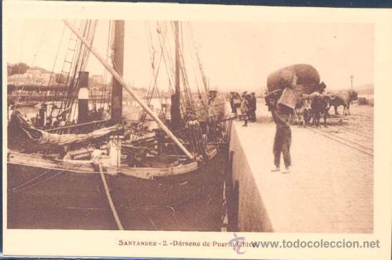 Postales: SANTANDER.-D&Aacute;RSENA DE PUERTO CHICO - Foto 1