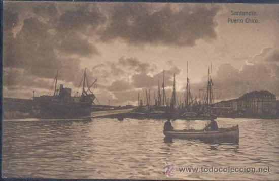 Postales: SANTANDER.- PUERTO CHICO - Foto 1