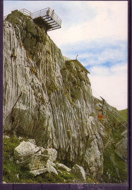 Cartes Postales: PICOS DE EUROPA - MIRADOR DEL CABLE Y TELESFERICO