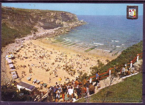 Postales: SANTANDER - PLAYA DE MATALE&Ntilde;AS - Foto 1
