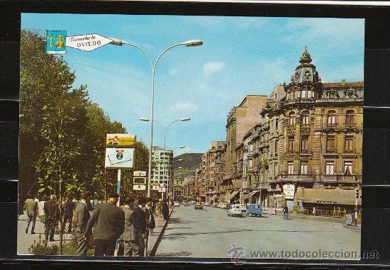 Postales: OVIEDO. CALLE DE URIA - Foto 1