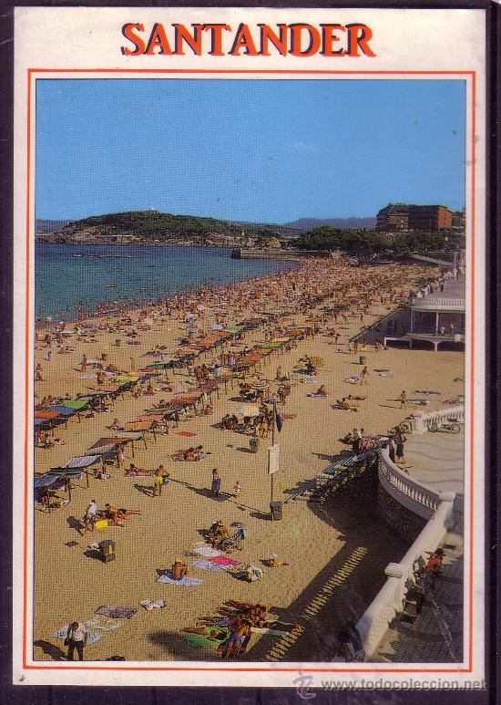 Postales: CANTABRIA - SANTANDER - PLAYA DEL SARDINERO - Foto 1