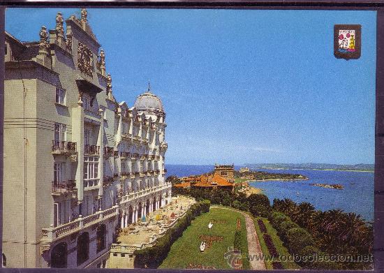 Postales: CANTABRIA - SANTANDER - HOTEL REAL - Foto 1