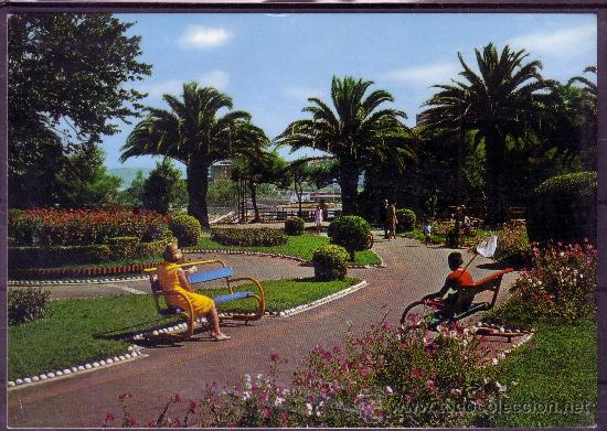 Postales: CANTABRIA - SANTANDER - JARDINES DE PIQUIO - Foto 1